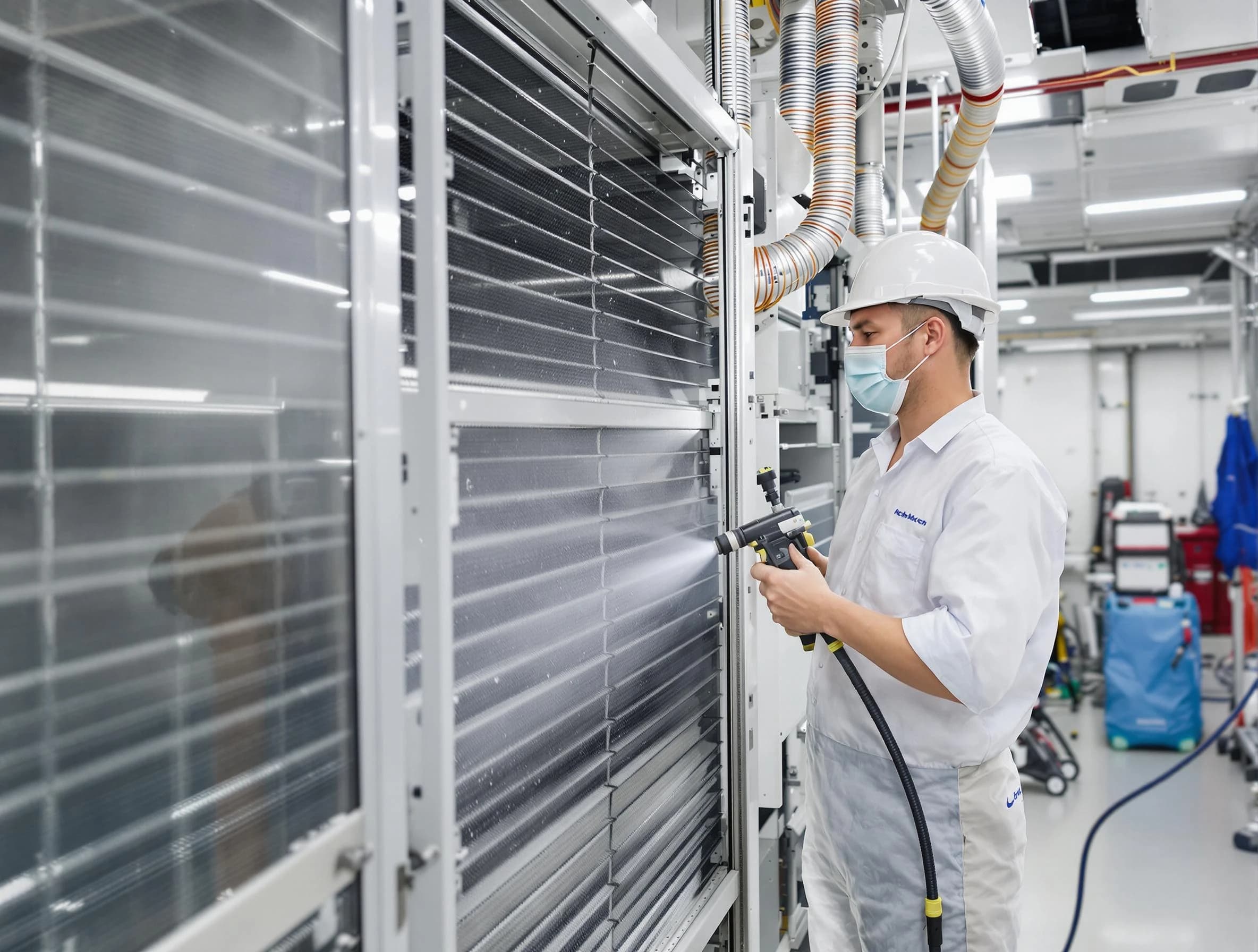 Professional AC coil cleaning by Draper Air Duct Cleaning in Draper