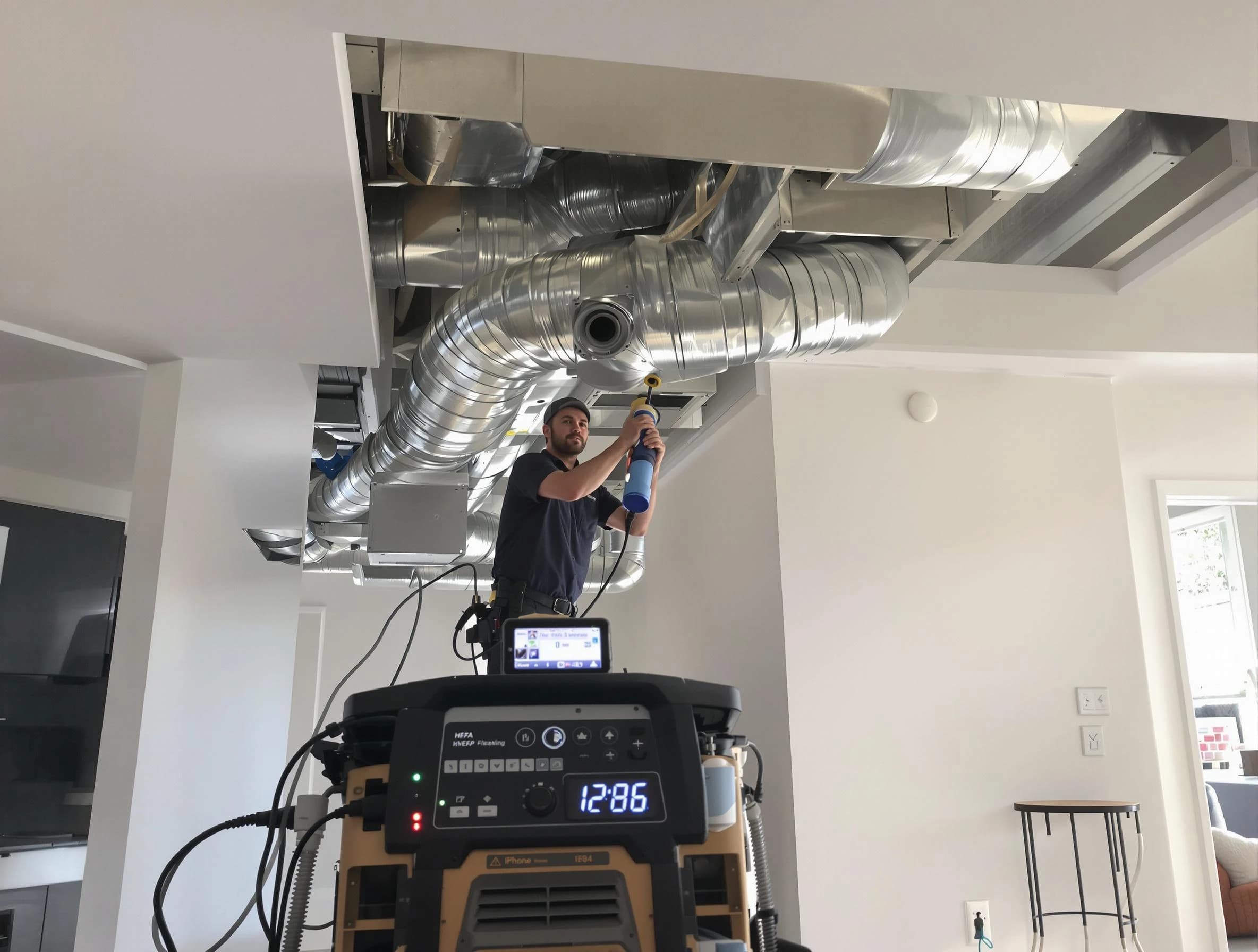 Advanced pure air duct cleaning by Draper Air Duct Cleaning in Draper