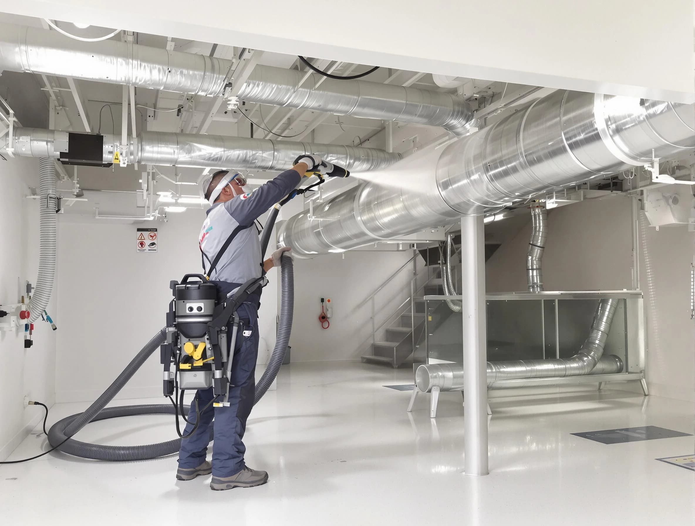 Professional central duct cleaning by Draper Air Duct Cleaning in Draper