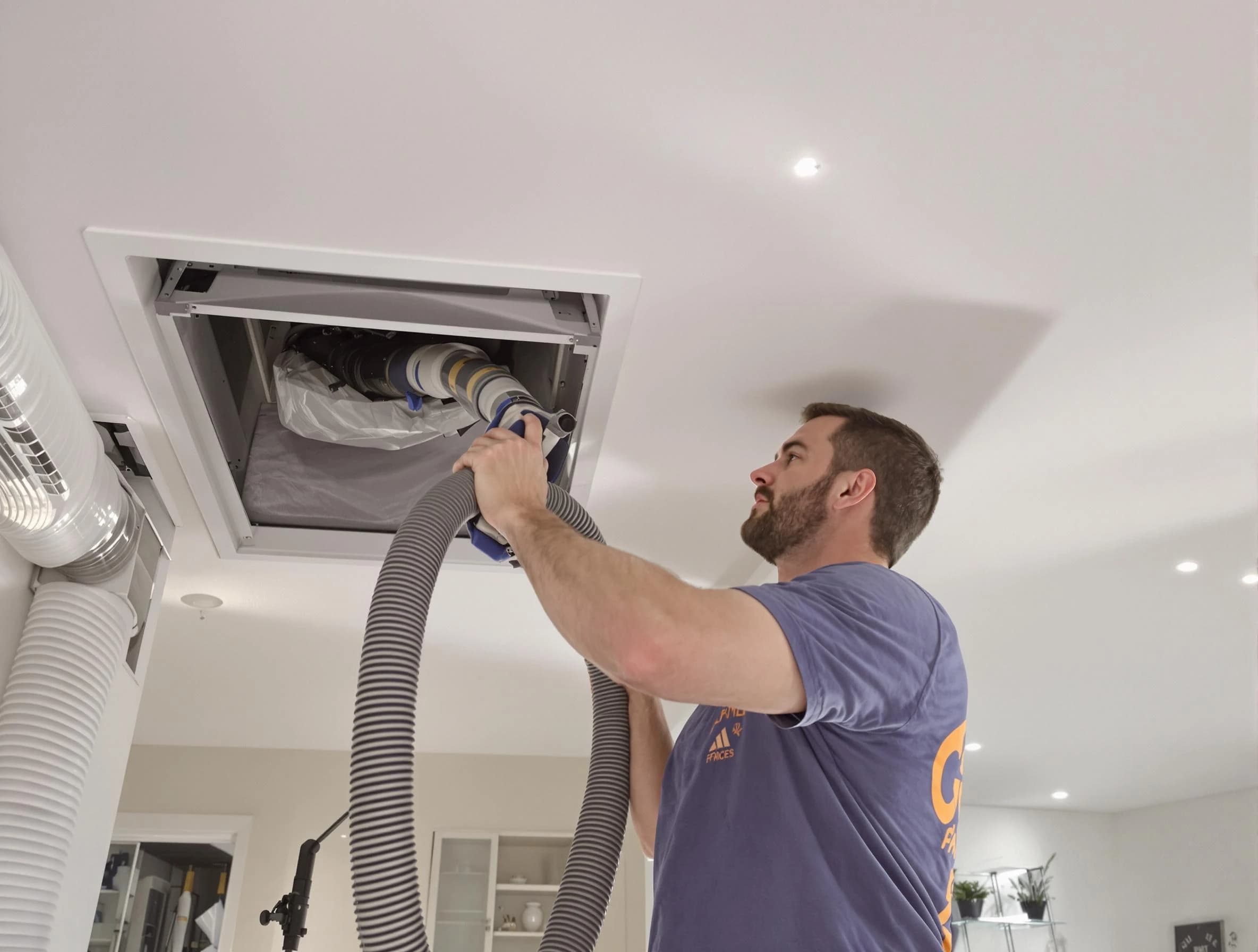 Precision indoor duct cleaning by Draper Air Duct Cleaning in Draper