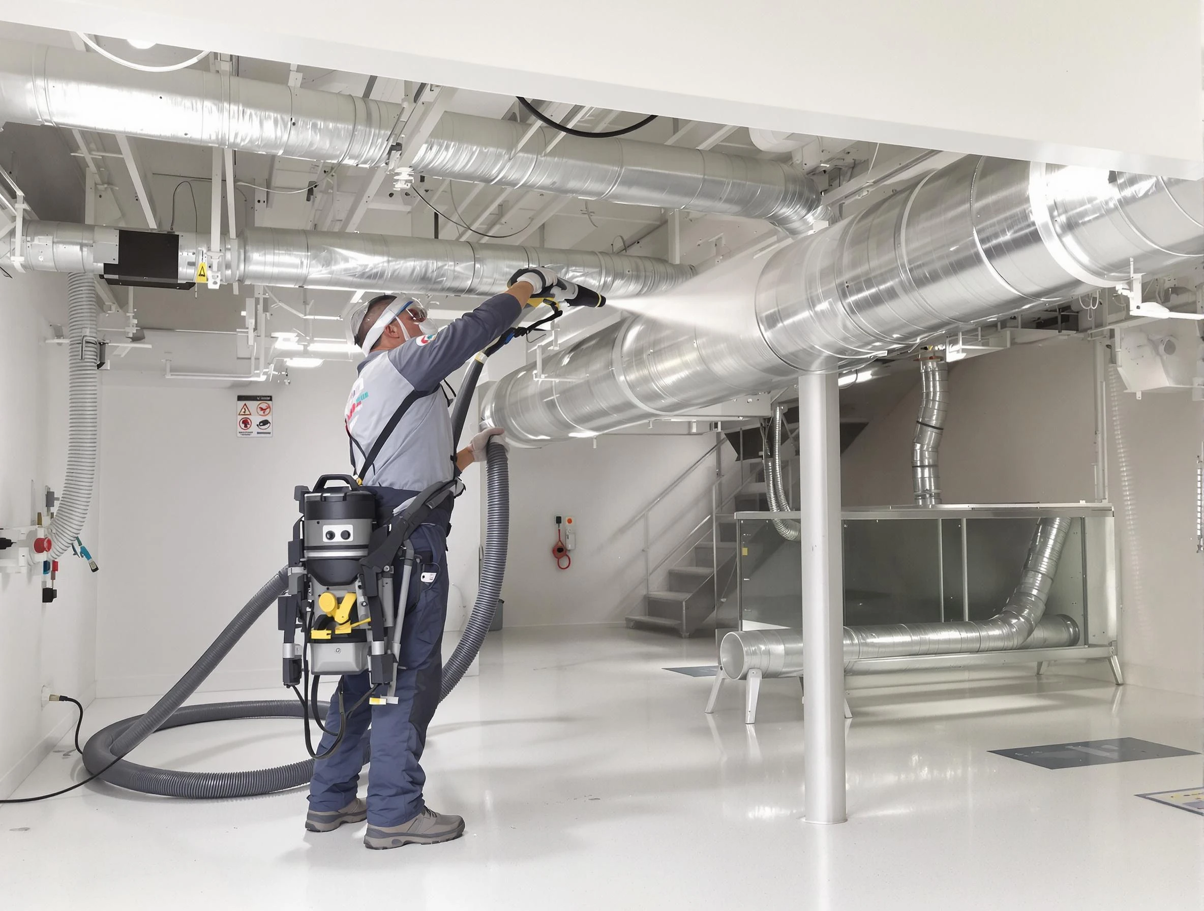 Professional central duct cleaning by Draper Air Duct Cleaning in Draper