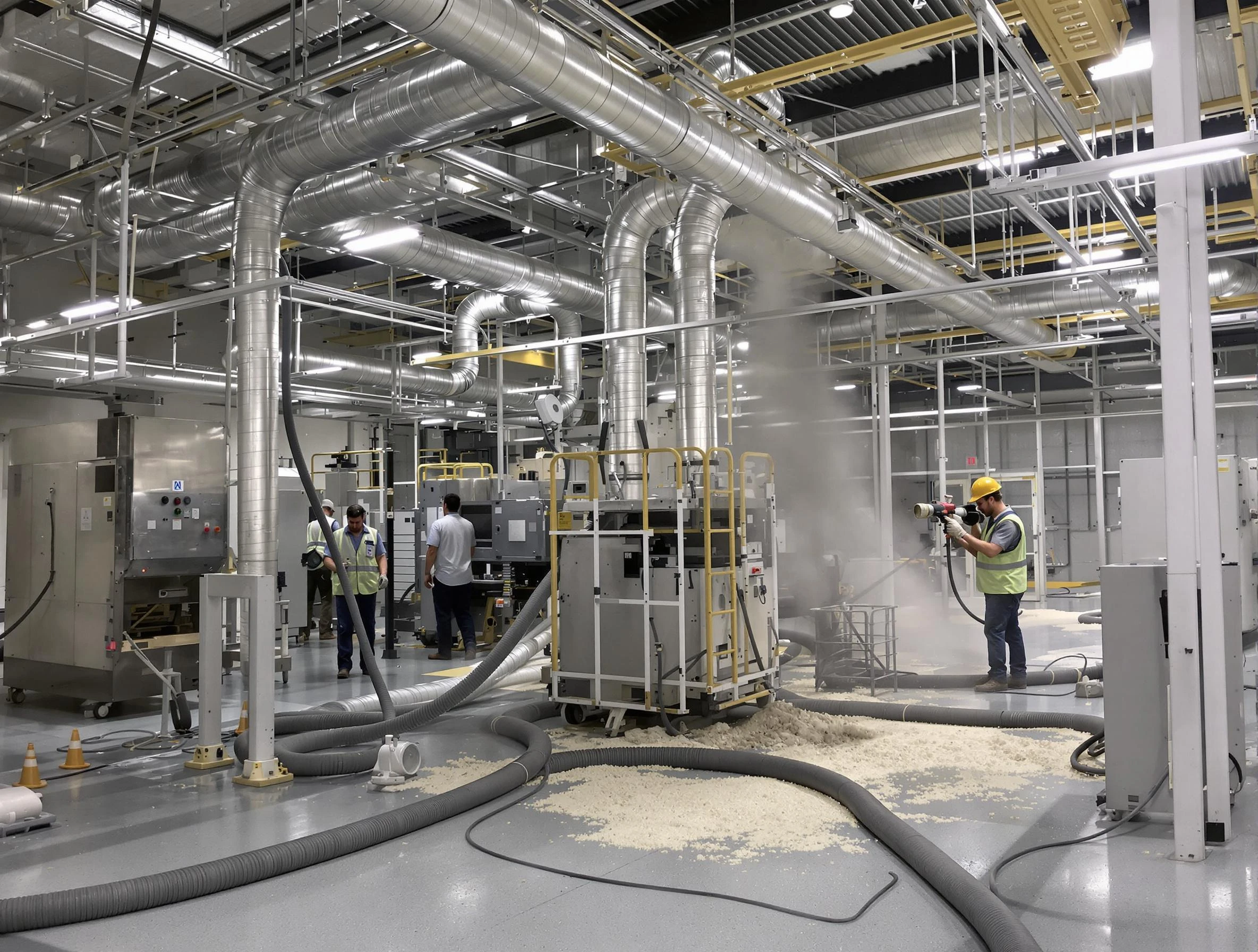 Heavy-duty industrial duct cleaning by Draper Air Duct Cleaning in Draper